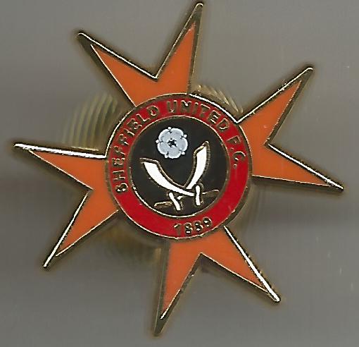 Badge Sheffield United FC Supporters Club Malta red
